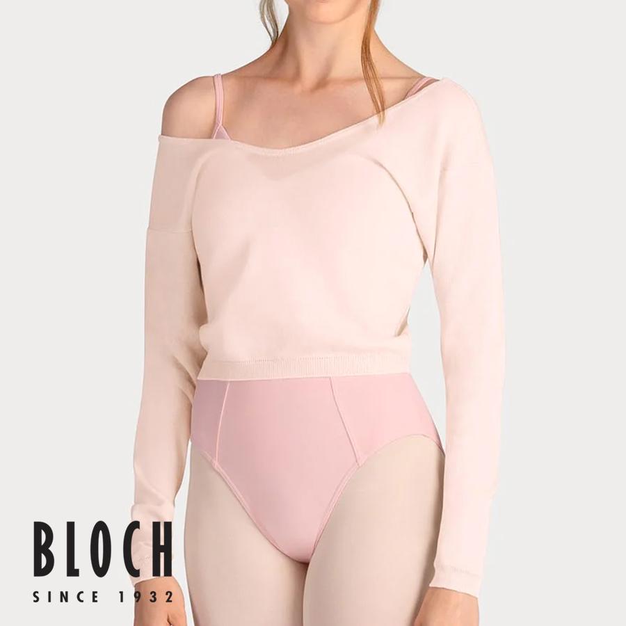 Bloch - U넥 오버트 크롭 웜업 스웨터 (Z0143)