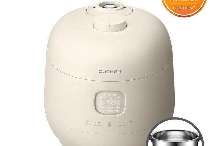 최종21.9만+사은품! 브레인 미니 풀스텐 듀얼 3인용 IH밥솥 CRT-TWS0310CY