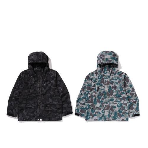 베이프 라미네이트 카모 스노우보드 자켓 LAMINATED CAMO SNOWBOARD JACKET