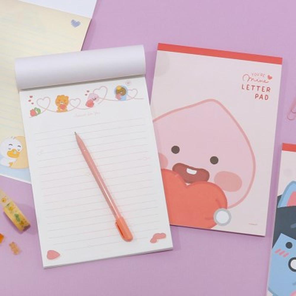 [텐바이텐]카카오프렌즈 리틀 패드 편지지_(4153753)