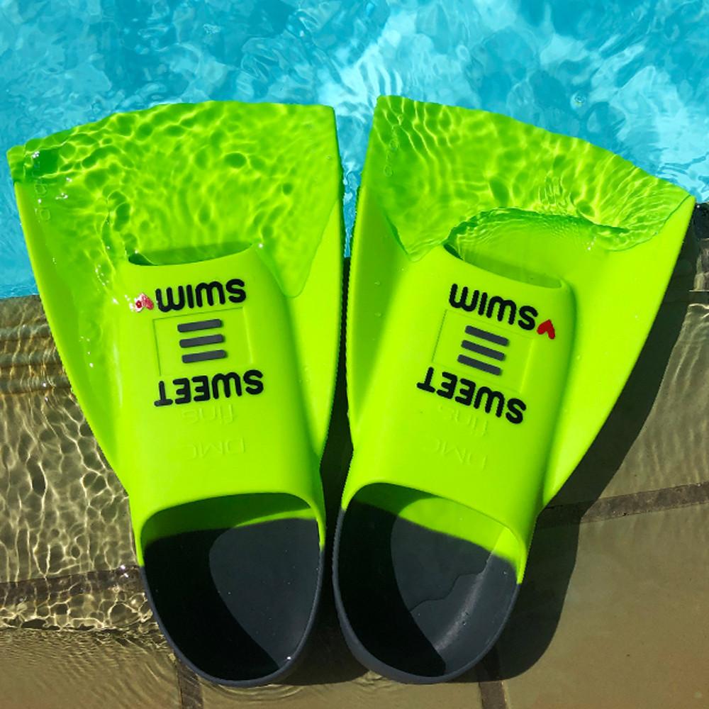 스윗스윔 실리콘핀, 통고무핀용 오리발스티커 핀스티커 숏핀 전용