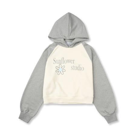 이런 상품 어때요? [노이커먼] SUNFLOWER 크롭 후드티 그레이