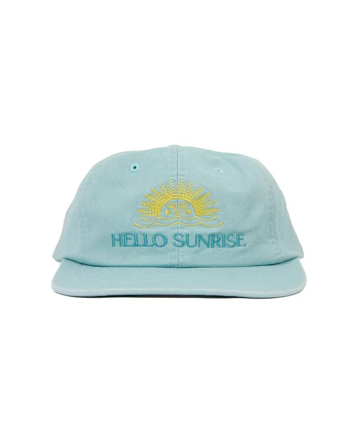 Washed Two Tone Logo 6panel Cap_Sky Blue