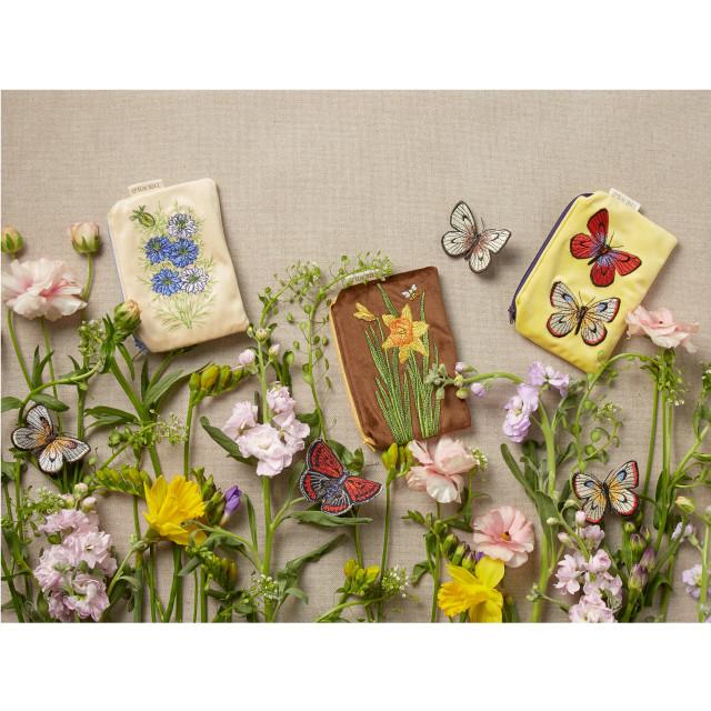 [봄의 정원] 벨벳 카드파우치 7종