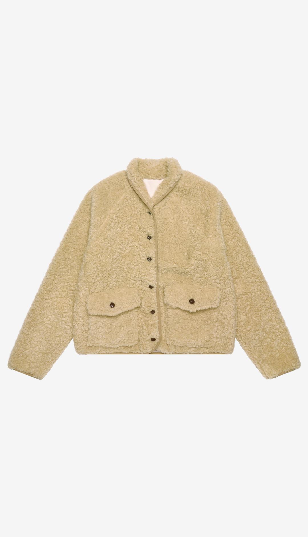 [11월 19일 예약발송]275. Boo Furry Jacket _ Beige