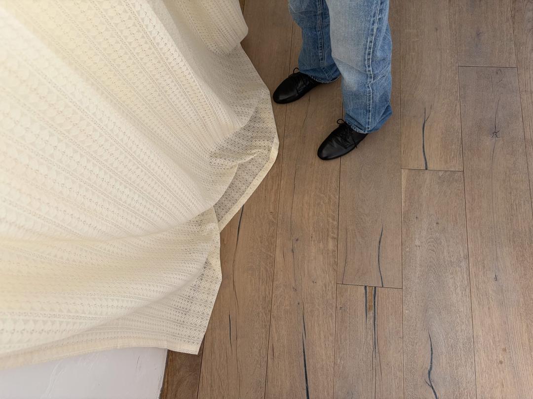 하트 레이스 커튼