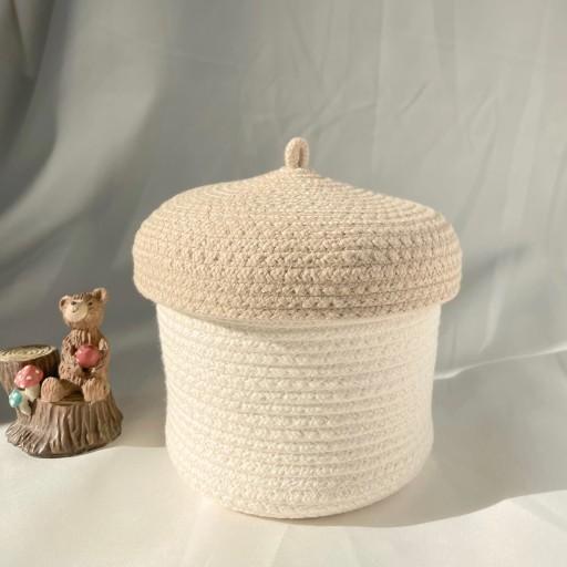 🍂로프 도토리 바구니(M)🐿