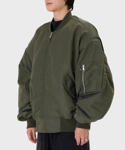 (U) 브로드 봄버 카키 BROAD BOMBER KHAKI
