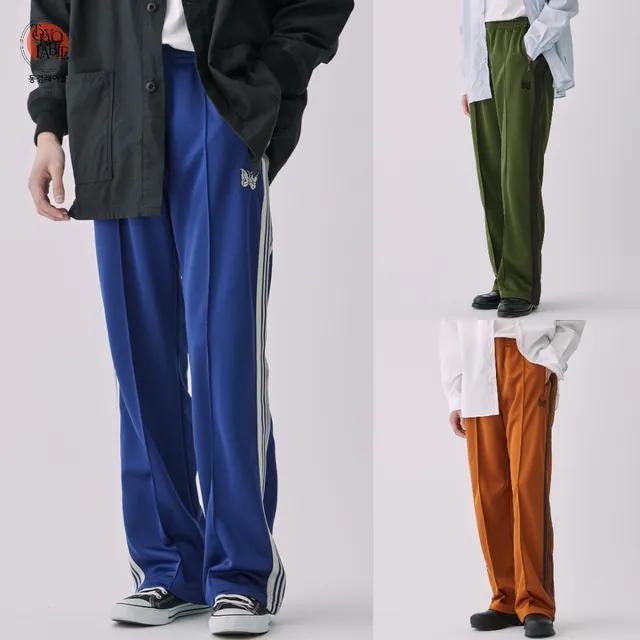 니들스 트랙팬츠 폴리스무스 져지 트레이닝바지 스트레이트핏 24ss