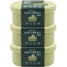생활엔 담따 올 실리콘 스팀홀 이유식용기 라임 200ml