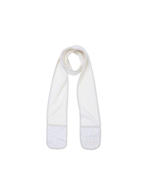 Pocket handwarmer muffler_ivory