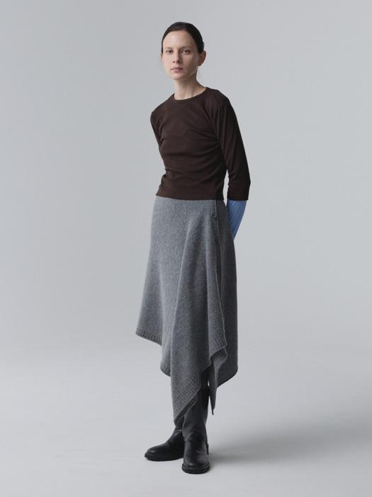 Modular Wrap Skirt_Gray