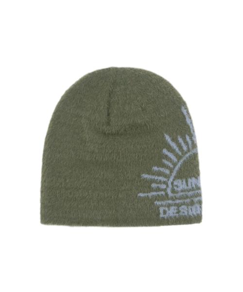 Sunrise Shaggy Beanie - Olive