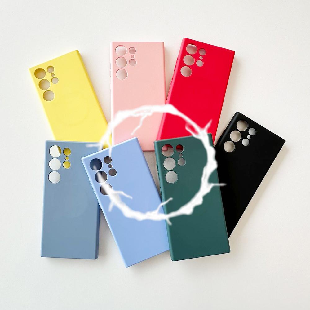 갤럭시s24울트라 맥세이프 실리콘 케이스