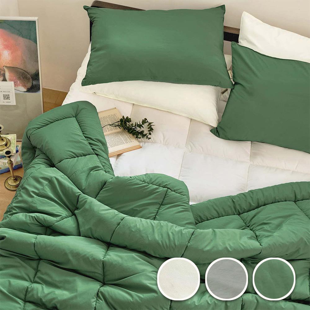 보송보송 더모먼트 M2 알러지케어 먼지없는 사계절 차렵이불세트+패드 (SS/Q/K) -3컬러