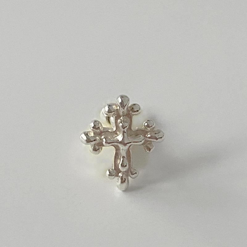 water drop mini cross piercing