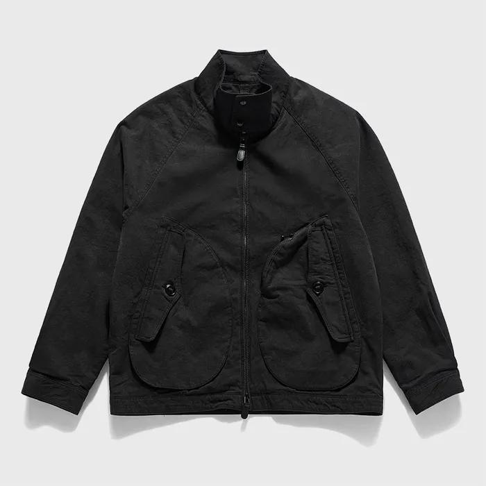BREEZE HARRINGTON JUMPER / BLACK