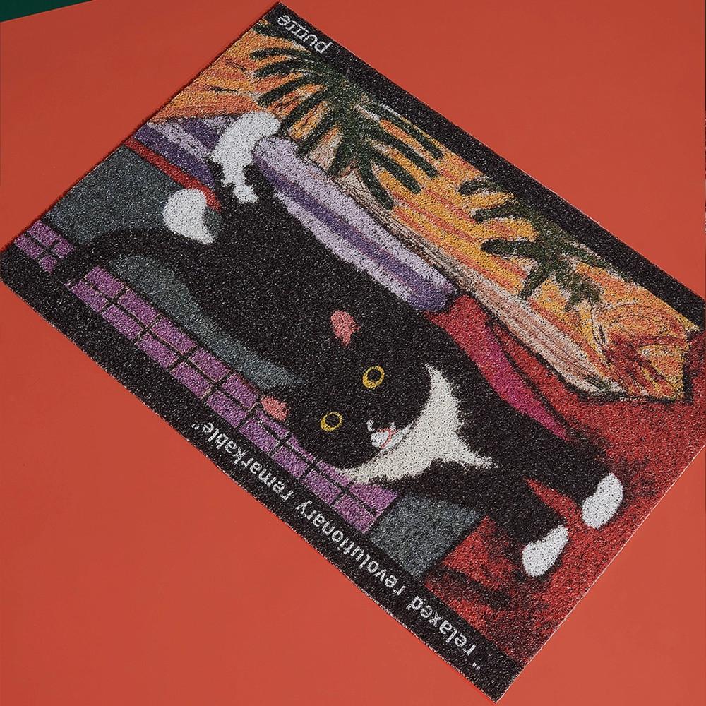 귀여운 고양이 매트 러그 발매트