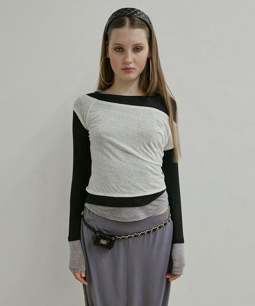 Lazy Layered Tee Raw