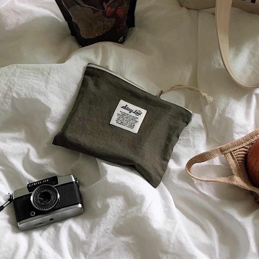 [스테이로스트] STAY LONG PROJECT POUCH - 2SIZE 파우치