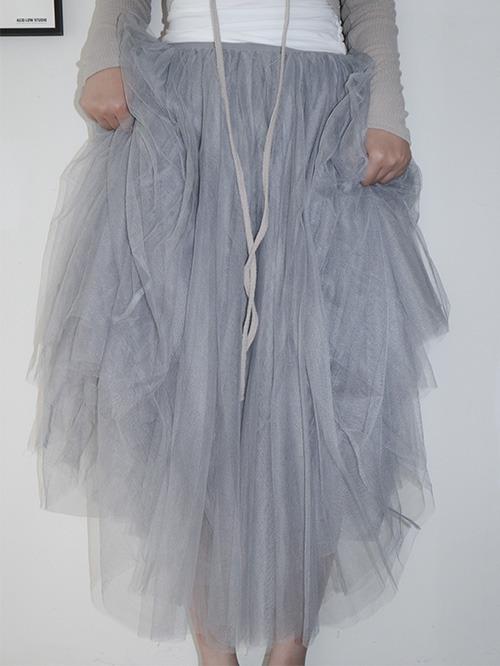 BALLET LONG SKIRT, 3color