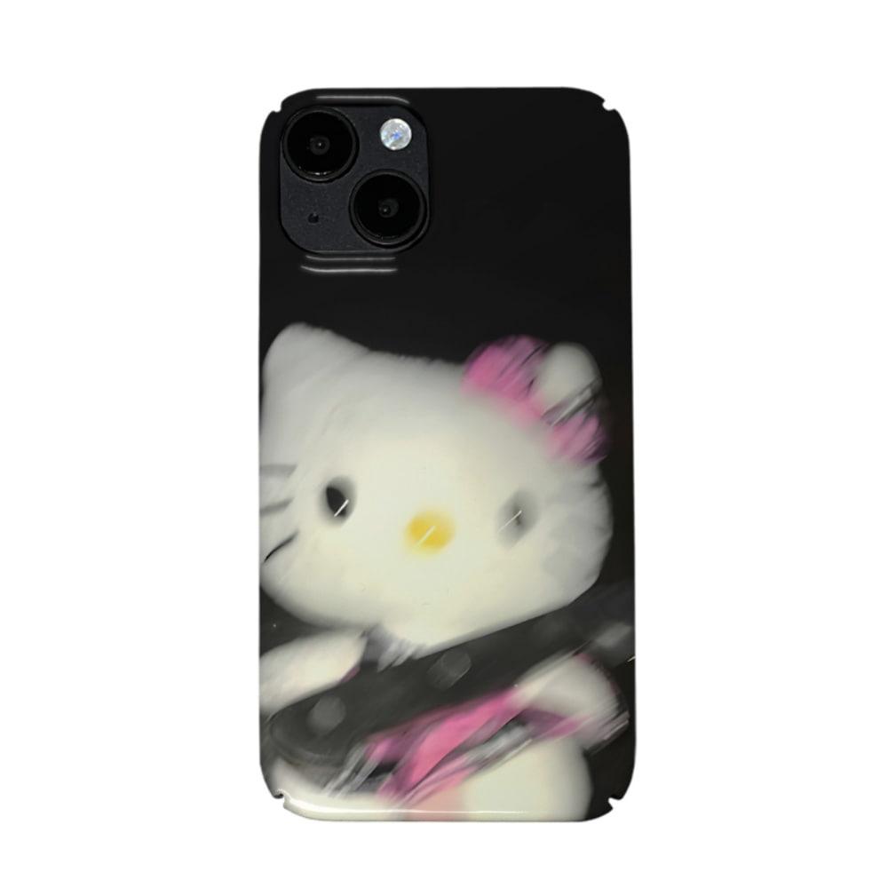 띠끄룸 Phantom Pop 헬로키티 팬텀 팝 블랙 아이폰케이스 13미니 12미니