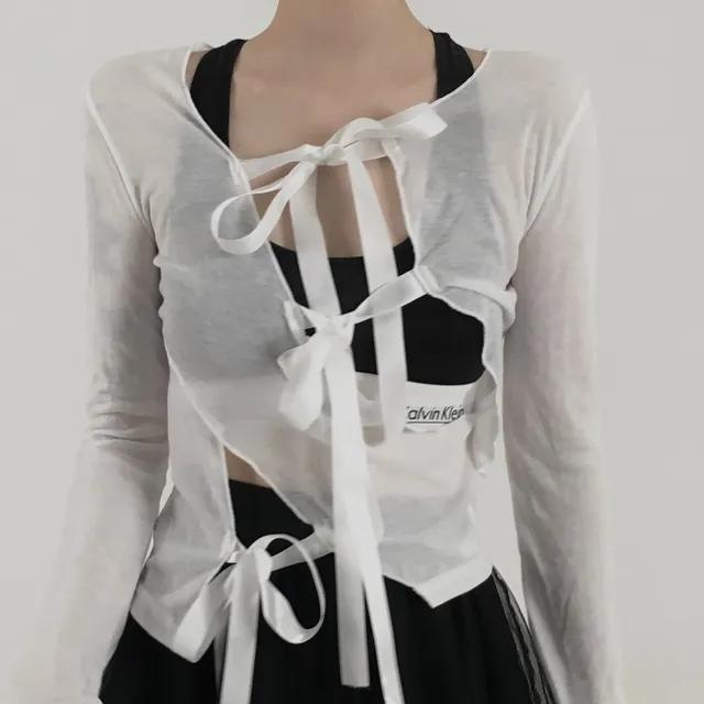 282. 사선 리본 매듭티