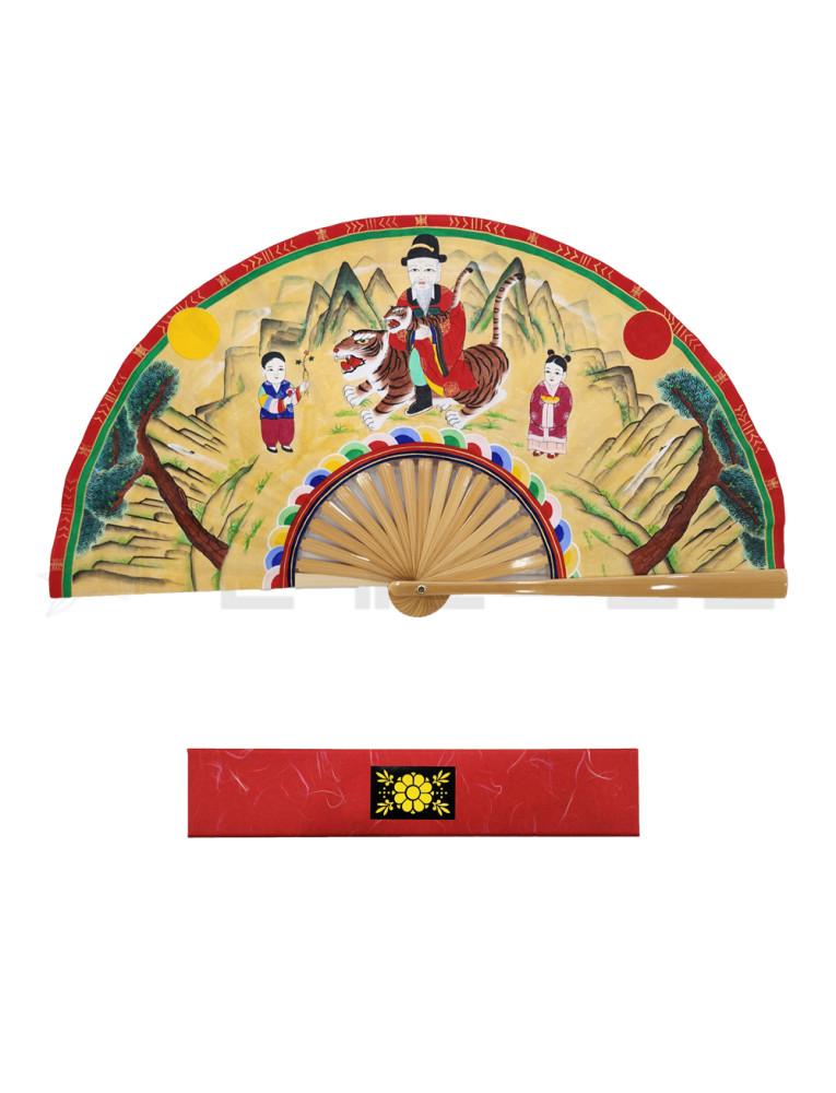 이북 산신할아버지 - 본산신령 부채