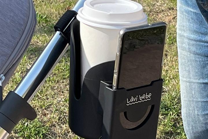 2in1 유모차 컵홀더 휴대폰 거치대