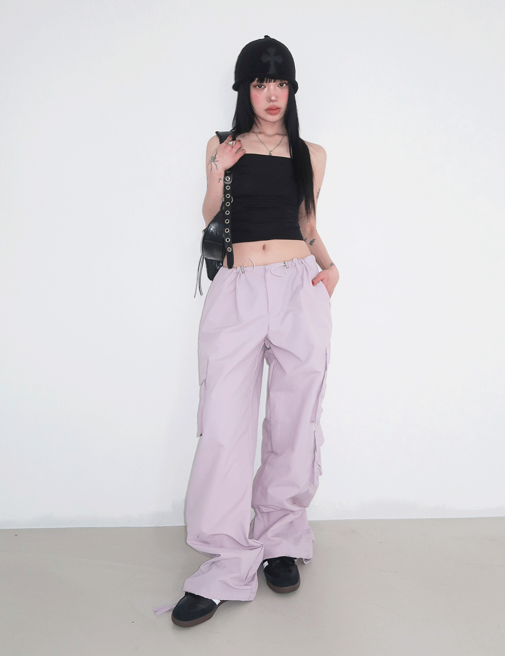 NYLON PARACHUTE CARGO PANTS / 나일론 파라슈트 카고 팬츠
