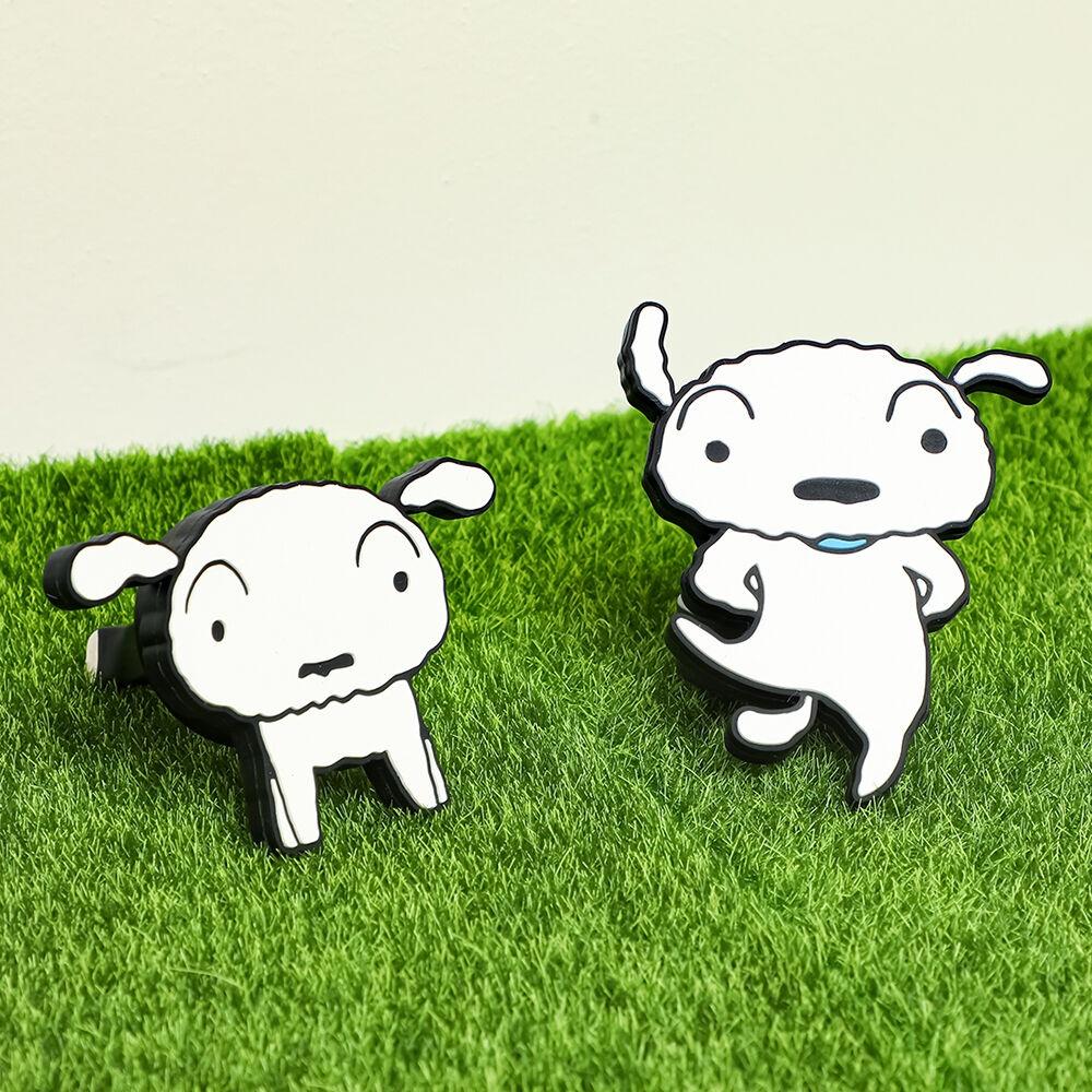 벨르아망 짱구는못말려 흰둥이 실리콘 리필형 차량용방향제