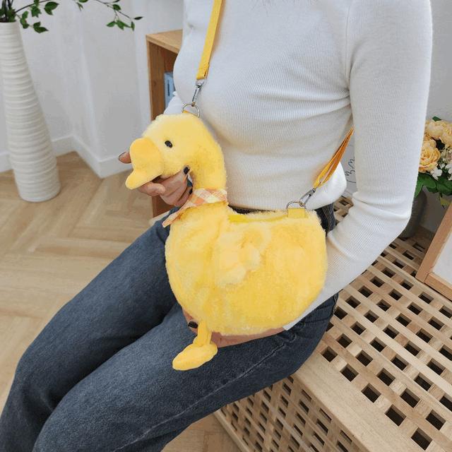 오리 거위 인형가방 귀여운 선물 가방