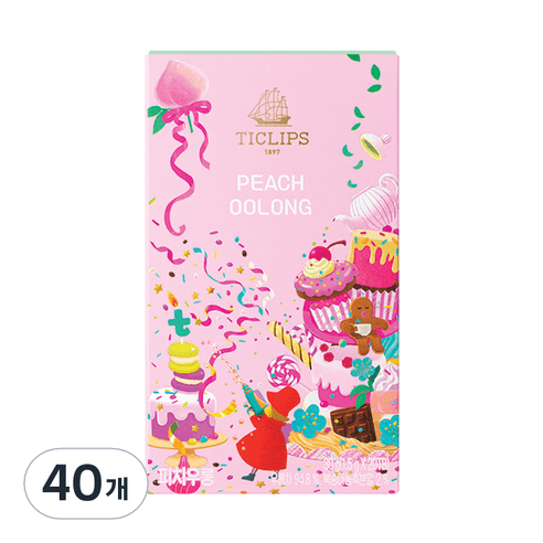 쌍계명차 티클립스 피치우롱, 1.5g, 20개입, 2개