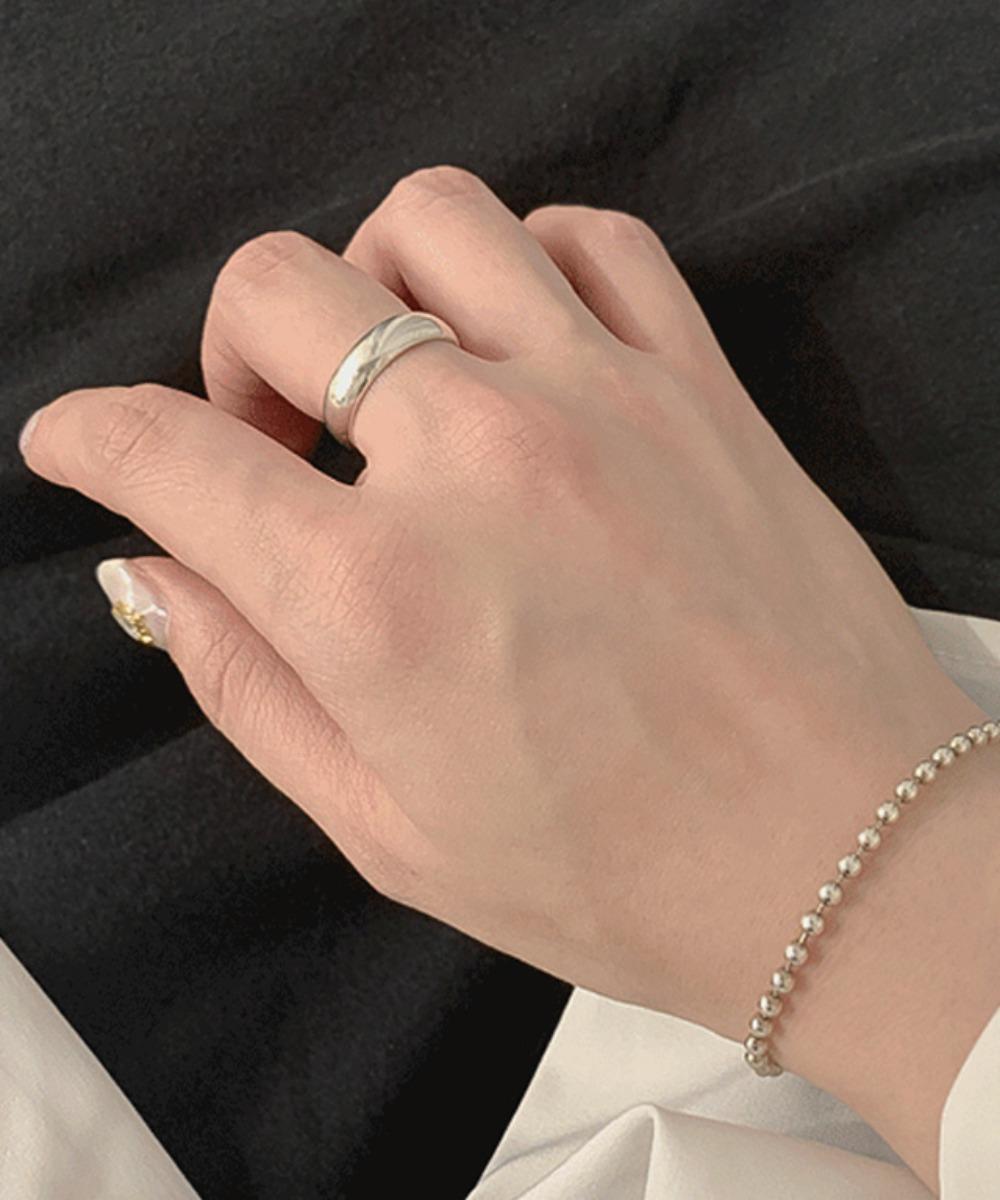 [Silver925] 심플 5mm 볼드 실버반지 (3colors)