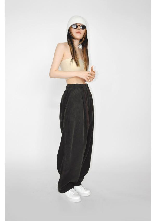 corduroy balloon pants(5color)