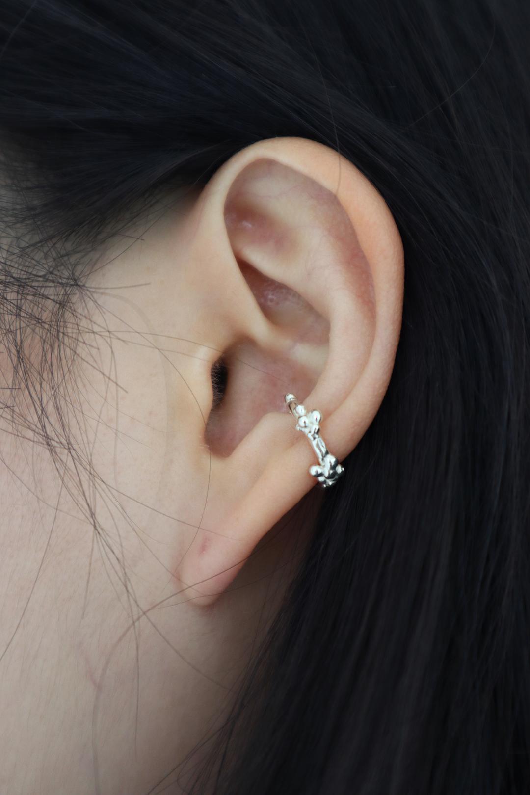 bubble earcuff