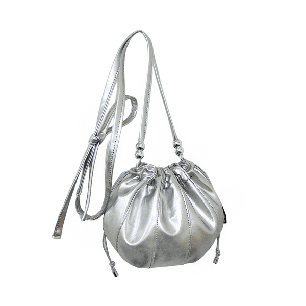 4/30 발송 (선인장가죽) 납작복조리 - 실버