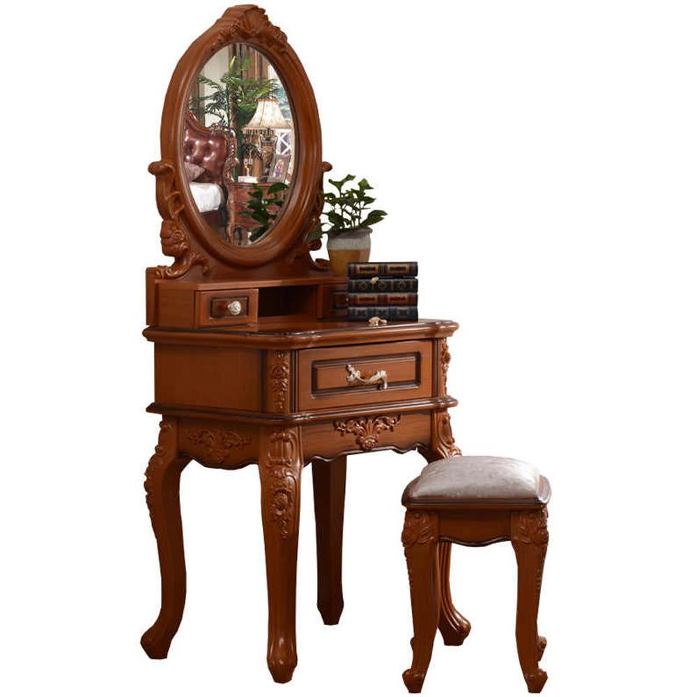 엔틱 틈새화장대 600 원목 안방 화장대