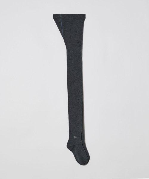 DIAGONAL LOGO TIGHTS (dark grey)