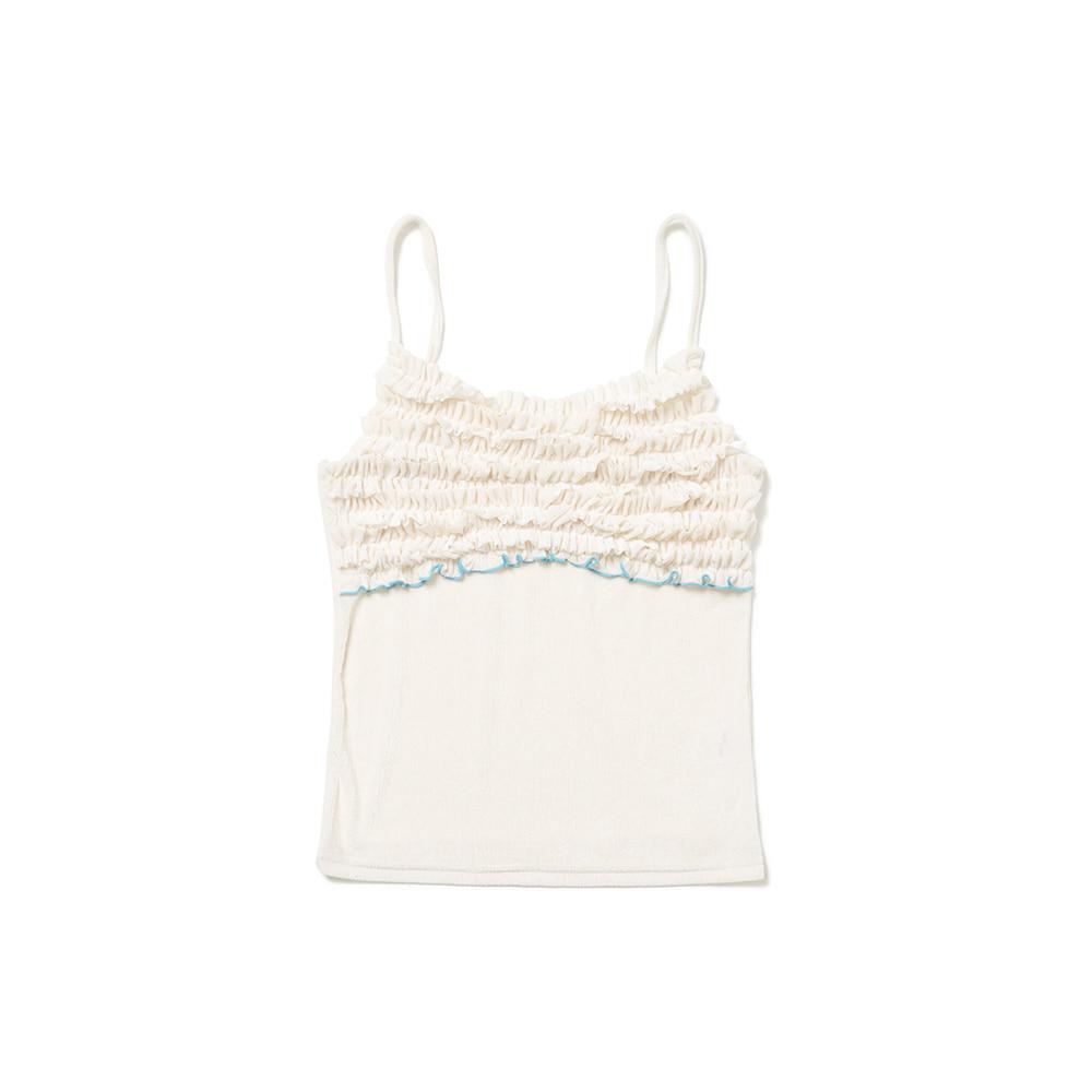 FRILL SLEEVELESS