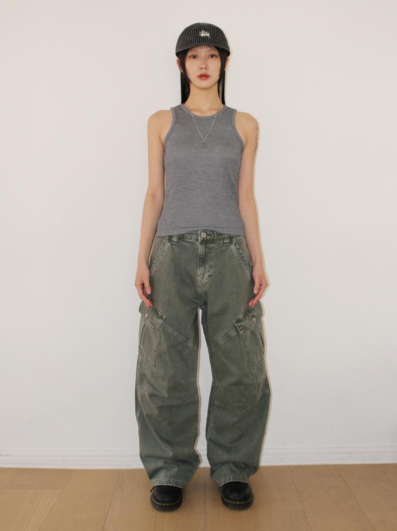아케 ROUGH POCKET CARGO PT (3color!)