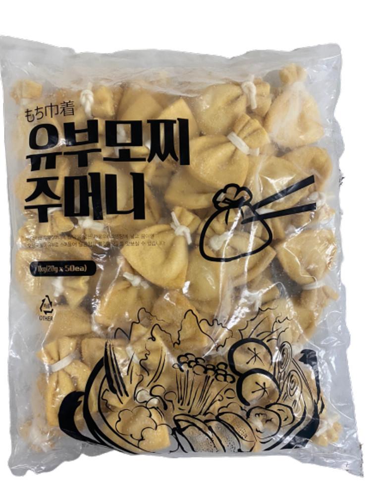 유부모찌주머니 1kg(20g x 50ea)/모찌이리킨챠쿠/모찌이리킨차쿠/모찌이리킨차꾸 [원산지:중국]