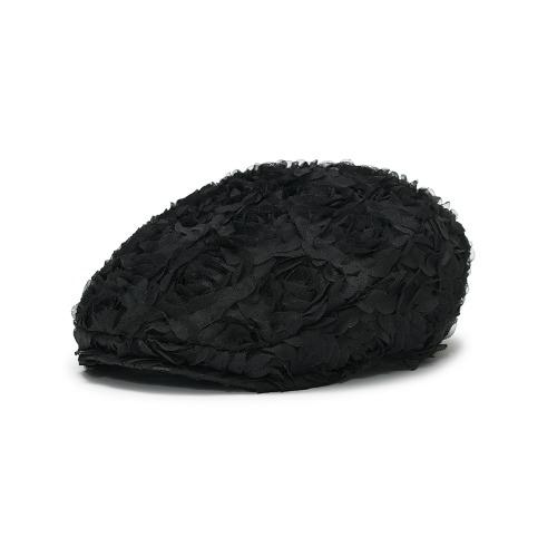 CLASSIC HUNTING CAP_ROSE BLACK (3차리오더)