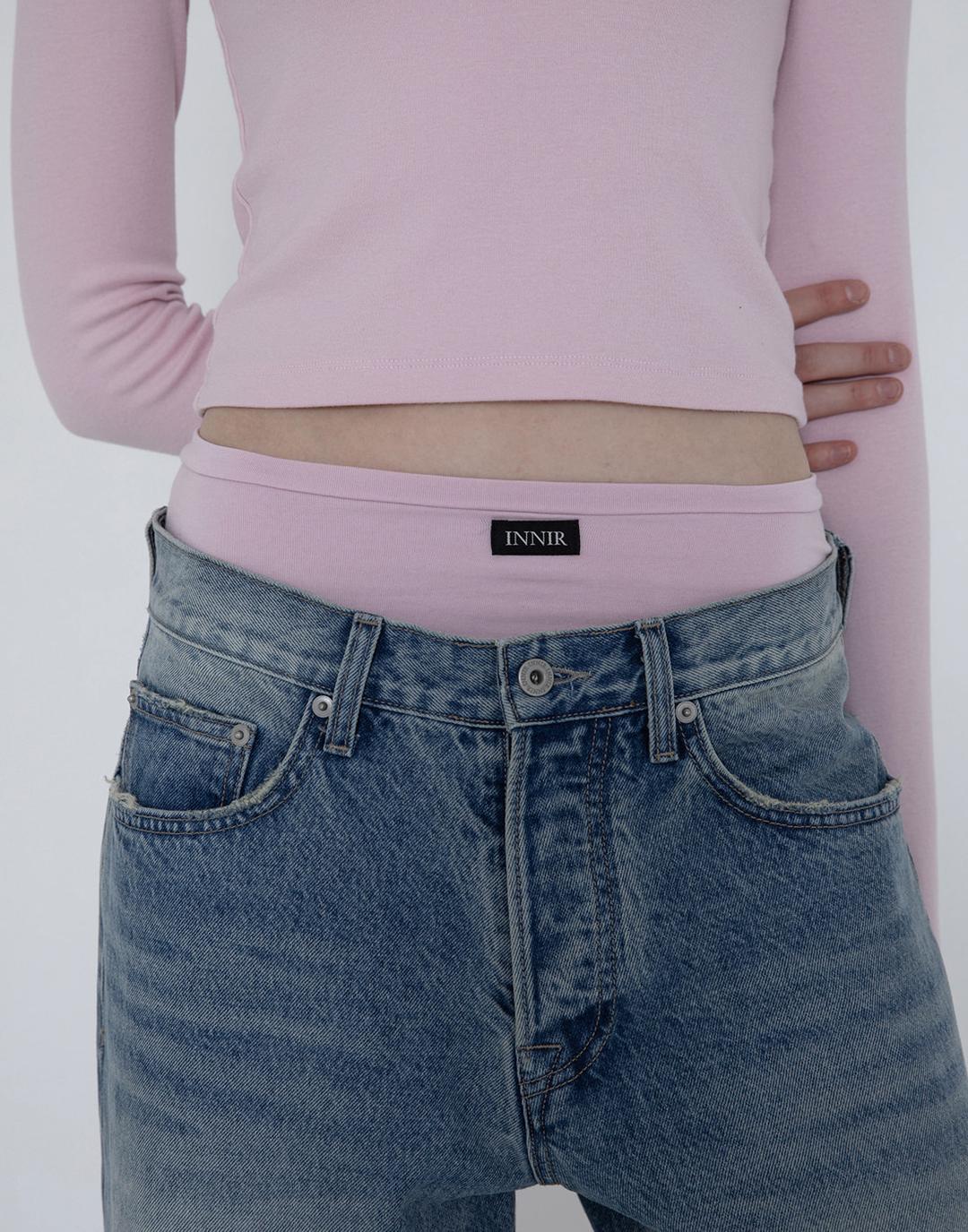 252 Cotton Modal Boy Shorts (Powder Pink)