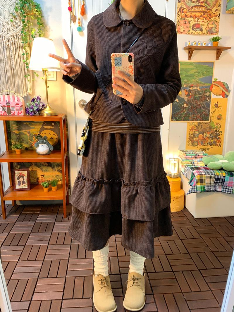 Coco frill cancan sk ( 2 color )