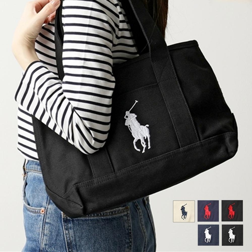 폴로 랄프로렌 포니 로고 토트백 숄더백 남녀공용