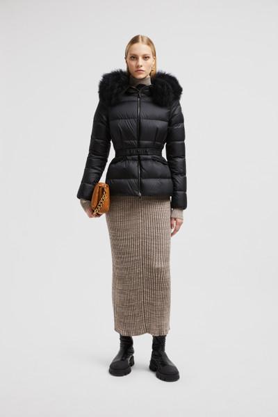 Boed 후드 시어링 쇼트 다운 재킷