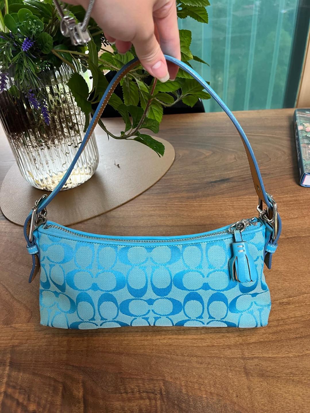Coach - sky blue shoulder bag | 후루츠패밀리