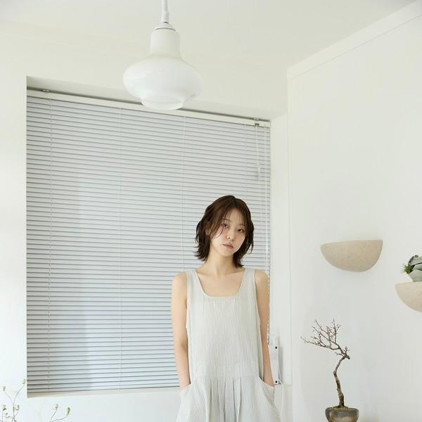 Stripe pleats dress