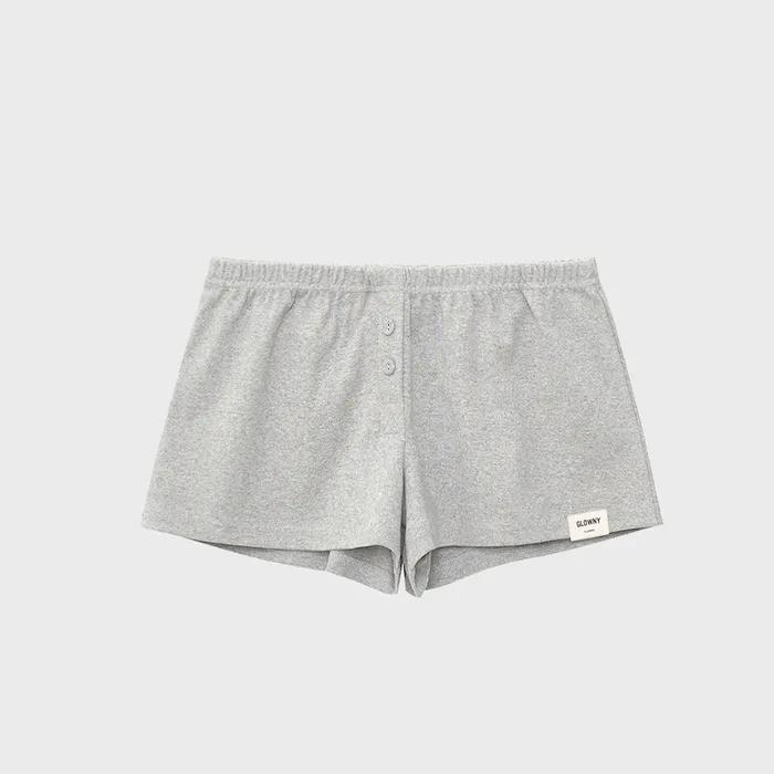 BUTTON FLY MINI SHORTS_3 Colors